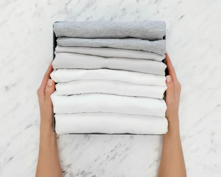 Freshly folded laundry for individuals, families, and businesses